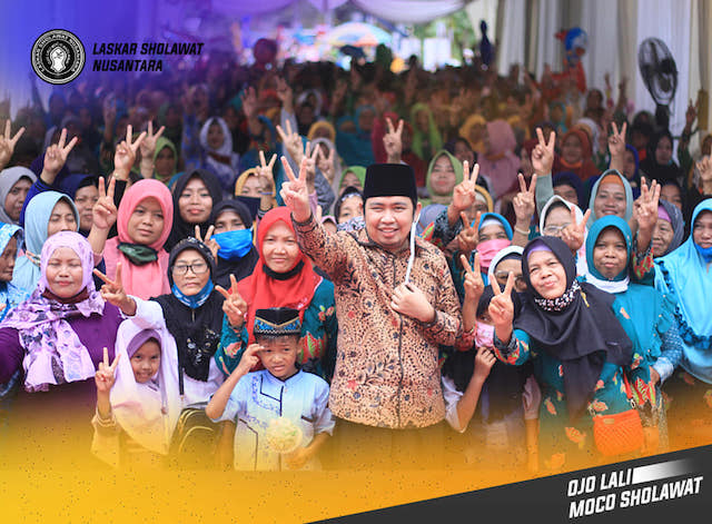 Apel Sholawat di Ponpes Nurul Chotib Al Qodiri 4 Bersama Presiden Laskar Sholawat Nusantara